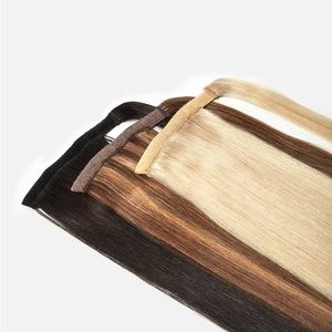 The Hair Shop Wrap Ponytail - Darkest Brown